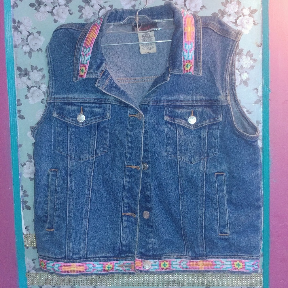 Denim vest